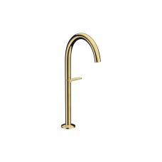 Змішувач AXOR One Select 260 для умивальника з донним клапаном push-open, Polished Gold Optic  (48030990)