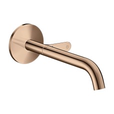 Змішувач AXOR One Select 220 для умивальника зі стіни, Polished Red Gold (48112300)