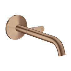 Змішувач AXOR One Select 220 для умивальника зі стіни, Brushed Red Gold (48112310)