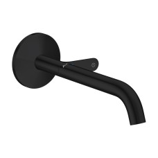 Змішувач AXOR One Select 220 для умивальника зі стіни, Matt Black (48112670)