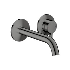 Змішувач AXOR One 160 для умивальника зі стіни, Polished Black Chrome (48170330)