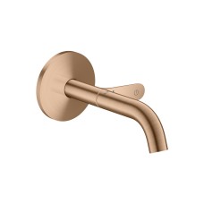 Змішувач AXOR One Select 160 для умивальника зі стіни, Brushed Red Gold (48180310)