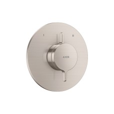 Змішувач Axor One прихованого монтажу на 2 функції, Stainless Steel Optic (48415800)