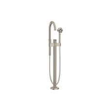 Змішувач AXOR One для ванни підлоговий, Brushed Nickel (48440820)