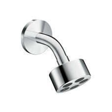 Верхній душ Axor One 75 1jet EcoSmart зі стіновим кронштейном, Chrome (48490000)
