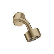 Верхній душ Axor One 75 1jet EcoSmart зі стіновим кронштейном, Brushed Bronze (48490140)