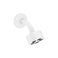 Верхній душ Axor One 75 1jet EcoSmart зі стіновим кронштейном, Matt White (48490700)