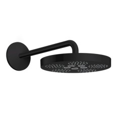 Верхній душ Axor One 280 1jet зі стіновим кронштейном, Matt Black (48491670)