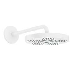 Верхній душ Axor One 280 2jet зі стіновим кронштейном, Matt White (48492700)