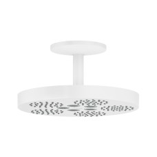 Верхній душ Axor One 280 1jet зі стельовим кронштейном 120 мм, Matt White (48493700)