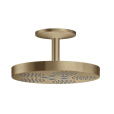 Верхній душ Axor One 280 2jet зі стельовим кронштейном 211 мм, Brushed Bronze (48494140)