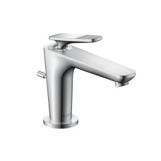 Змішувач Axor Citterio C 90 Cubic cut CoolStart для умивальника з донним клапаном pop-up, Chrome (49011000)