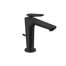 Змішувач Axor Citterio C 125 CoolStart для умивальника з донним клапаном pop-up, Matt Black (49030670)