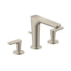 Змішувач Axor Citterio C 125 для умивальника на 3 отвори, Brushed Nickel (49060820)