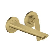 Змішувач Axor Citterio C 195 для умивальника зі стіни, Polished Gold Optic (49110990)