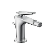 Змішувач Axor Citterio C Cubic cut для біде з донним клапаном pop-up, Chrome (49211000)