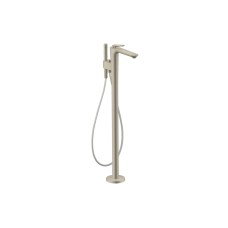 Змішувач Axor Citterio C для ванни підлоговий Cubic cut, Brushed Nickel (49441820)