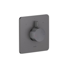Змішувач Axor Citterio C Cubic cut прихованого монтажу на 2 функції, Brushed Black Chrome (49451340)