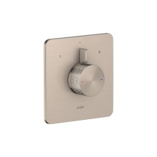 Змішувач Axor Citterio C Cubic cut прихованого монтажу на 2 функції, Brushed Nickel (49451820)