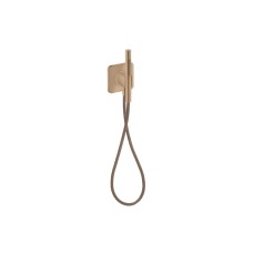 Набір Porter Axor Citterio C 120х120 см з лійкою 2jet та шлангом Textile 1,25 Brushed Red Gold (49626310)