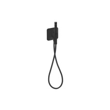 Набір Porter Axor Citterio C 120х120 см з лійкою 2jet та шлангом Textile 1,25 Matt Black (49626670)