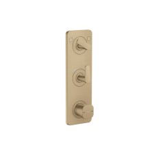 Термостат Axor Citterio C 380/120 для 2-х споживачів, Brushed Bronze (49700140)