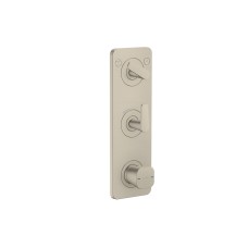 Термостат Axor Citterio C 380/120 для 2-х споживачів, Brushed Nickel (49700820)
