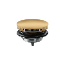 Донний клапан з фіксованою кришкою Axor для умивальників Brushed Gold Optic 51301250