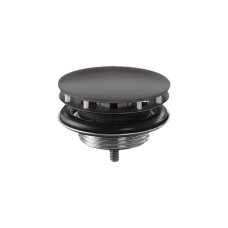 Донний клапан з фіксованою кришкою Axor для умивальників, Brushed Black Chrome 51301340