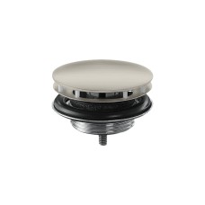 Донний клапан з фіксованою кришкою Axor для умивальників, Stainless Steel Optic 51301800