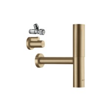 Сифон Axor Flowstar Design з кутовими кранами 3/8 для умивальника, Brushed Bronze 51304140