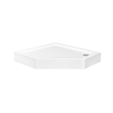 Піддон п'ятикутний BERGO SlimLine 90х90х15 см (інтегрована обудова)