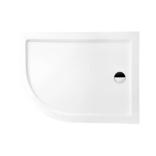 Піддон півкруглий SATURN Р правий 120х90х4/15 см + ноги