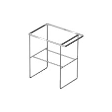 DURASQUARE Консоль підлогова металева 65х45 см, хром (0031011000)