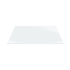 DURASQUARE Поличка скляна біла 57х38 см для металевої консолі (0099648300)