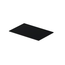 DURASQUARE Поличка скляна 42х26,4 для металевої консолі, Black (0099668400)