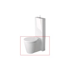STARCK 1 Унітаз 41.5х64 см з кріпленням (0233090064)