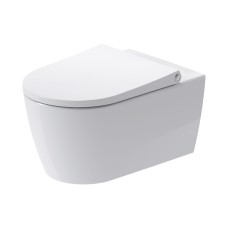 BENTO STARCK BOX Унітаз підвісний 40х59,5 White High Gloss HygieneGlaze + сидіння (45930920A1)
