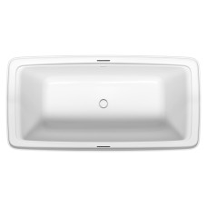 BENTO STARCK BOX Ванна вільностояча 180x90 см двостороння на рамі з панеллю (700517000000000)
