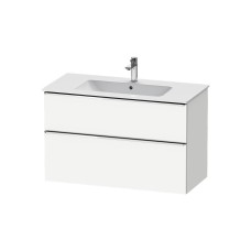 D-NEO Тумба під умивальник підвісна 101х62,5 см (DE4363010180000) White Matt, ручки хром