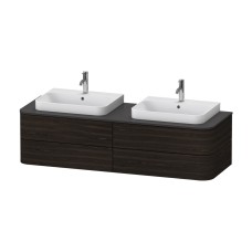 HAPPY D.2 Plus Консольна тумба на 4 шухляди 160х55 см Brushed Walnut (HP4974B69690010)
