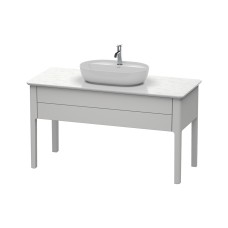 LUV Консольна підлогова тумба 133,8x57 см, Nordic White Satin Matt (LU956103939)