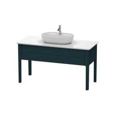 LUV Консольна підлогова тумба 133,8x57 см Night blue Satin Matt (LU956109898)