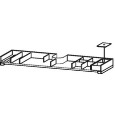 L-CUBE Додатковий модуль для тумби в шухляди 120 см (UV997907777) американський горіх