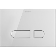 Кнопка змиву A1 для унітазу, скло біле (WD5002012000)