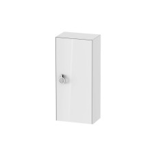 WHITE TULIP Шафа для ванної права 40х88 см White High Gloss Lacquer, ручка хром (WT1323R8585)
