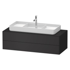WHITE TULIP Підвісна тумба під умивальник 130х55 Graphite Satin Matt (WT4987M58580010)
