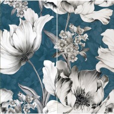 LOVE&DECORS PEONY RET A+B 120х120 декор-панно (плитка настінна) 00H6ADD