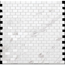 ROMA STATUARIO BRICK MOSAICO ANTICATO 30x30 (мозаїка) FMAF