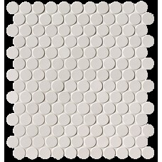 MILANO&FLOOR BIANCO ROUND MOSAICO MATT 29.5х32.5 (мозаїка) FNSV